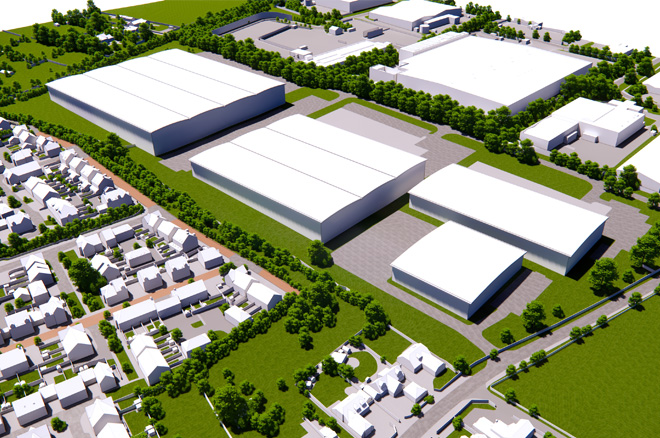 Kier Property submits a new full planning application for Logistics City Andover at Walworth Business Park